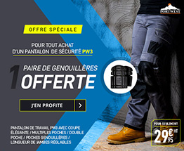 Profitez d'une paire de genouillère offerte
