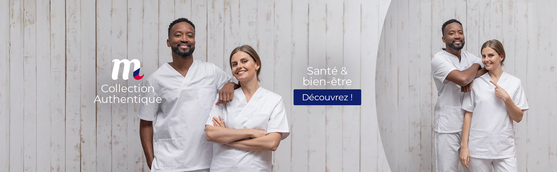 Vêtements médicaux Collection Authentique : Le Made in France par Manelli ! Découvrez la collection !